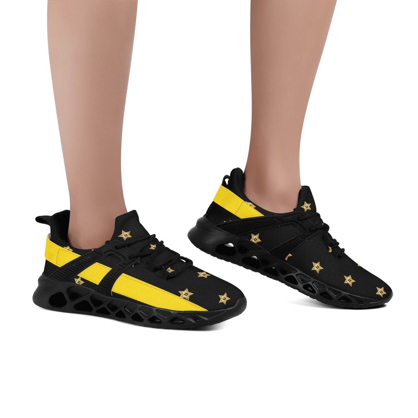 Womens Elastic Sport Sneakers