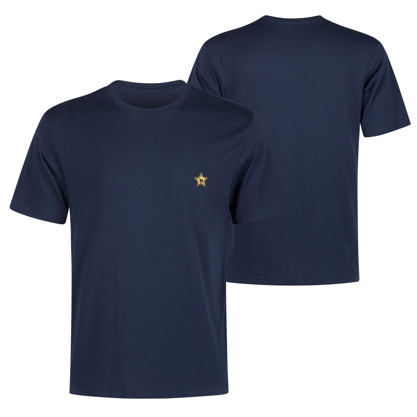 Mens Cotton Front Back Printing T Shirt
