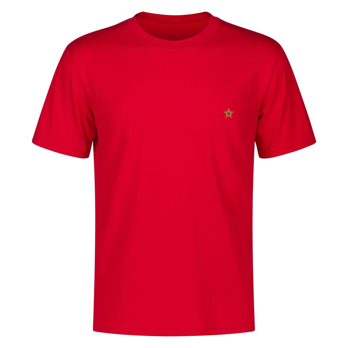 Embroidered Mens Cotton T shirt (Chest Design)