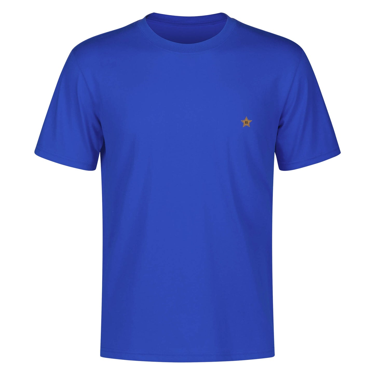 Embroidered Mens Cotton T shirt (Chest Design)