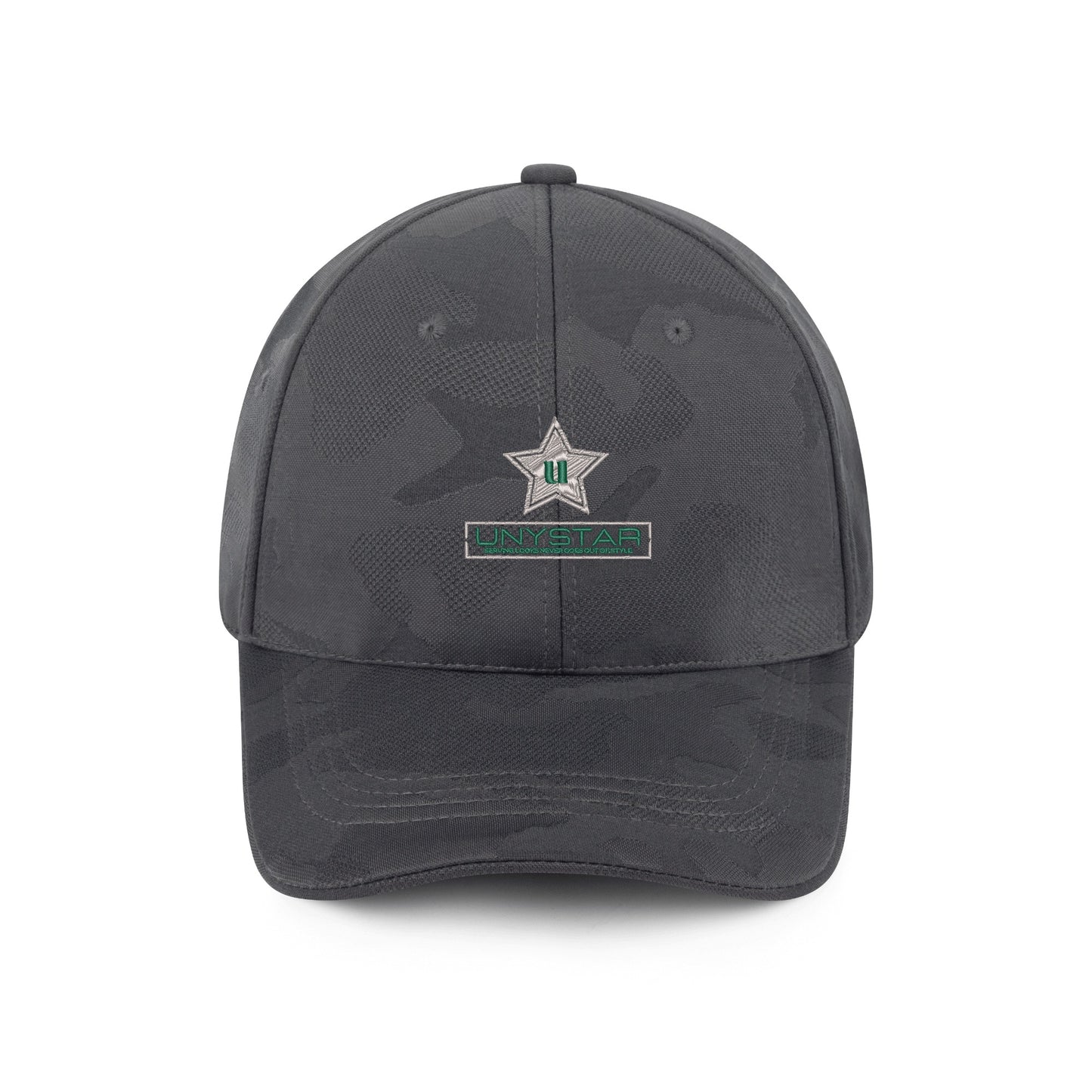 Embroidered Sports Camo Caps