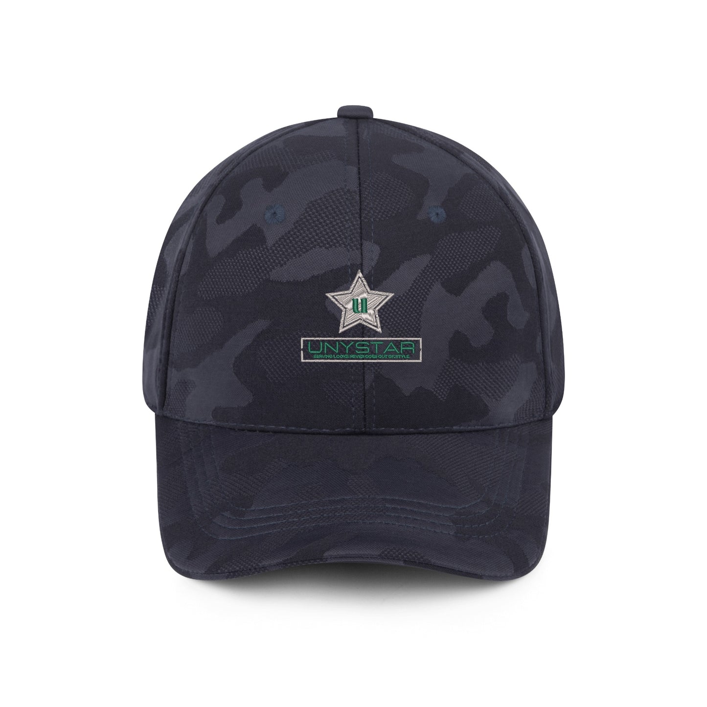 Embroidered Sports Camo Caps