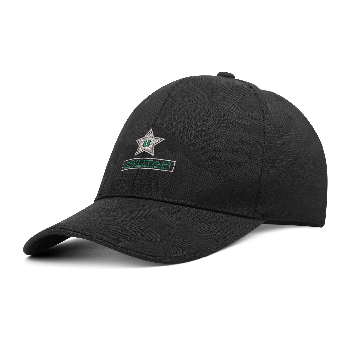 Embroidered Sports Camo Caps