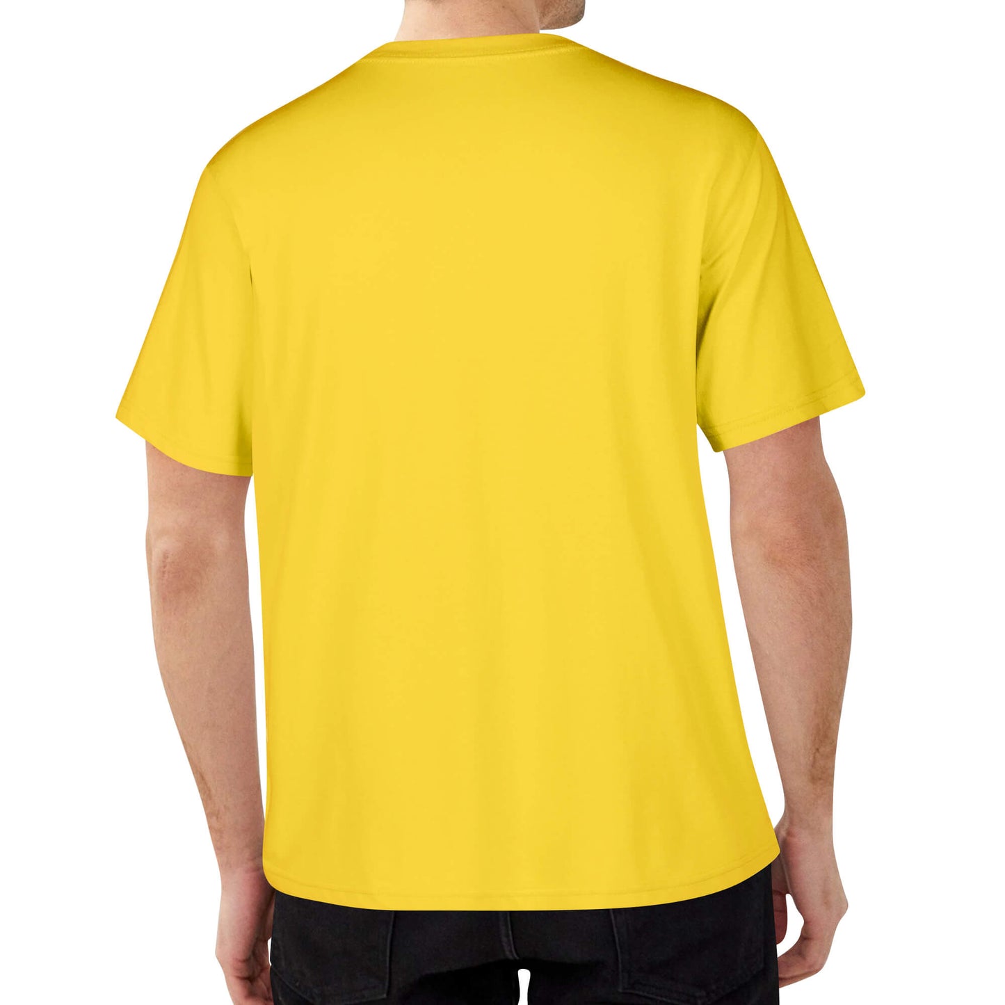 Embroidered Mens Cotton T shirt (Chest Design)