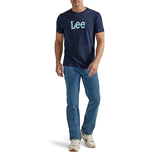 Lee Men's Legendary Regular Boot Jean, Pepper Stone