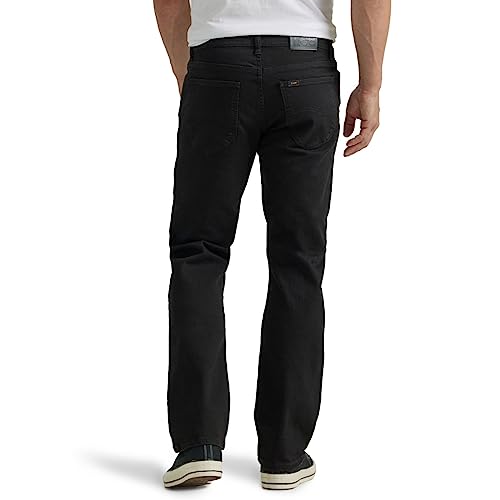 Lee Men's Legendary Regular Boot Jean, Pepper Stone