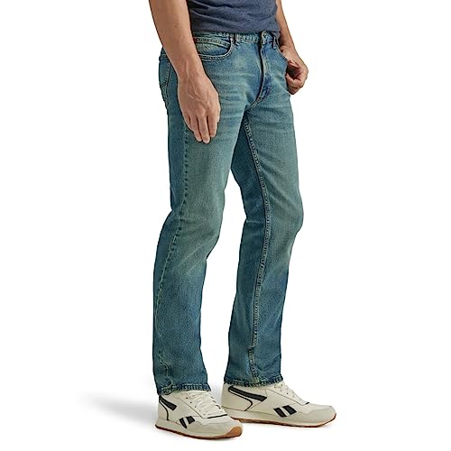 Lee Men's Legendary Regular Boot Jean, Pepper Stone