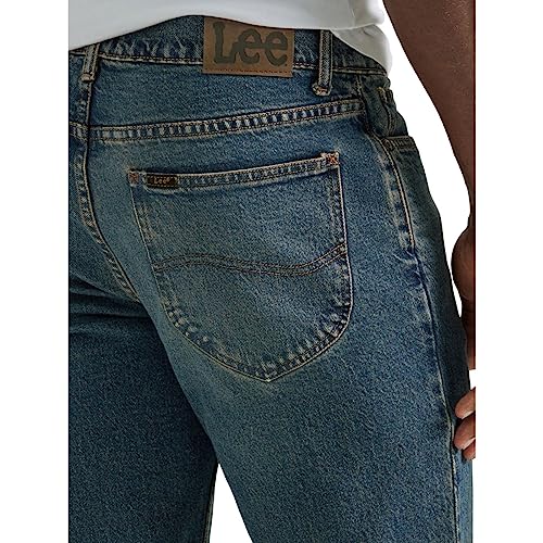 Lee Men's Legendary Regular Boot Jean, Pepper Stone