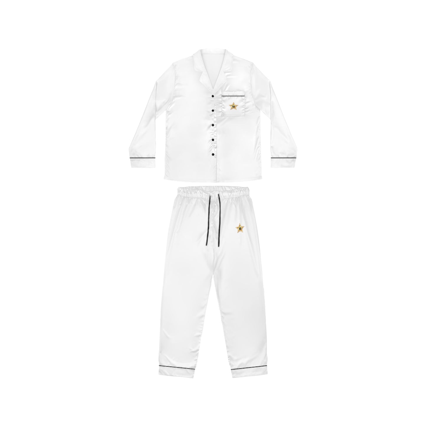 Women's Satin Pajamas (AOP)