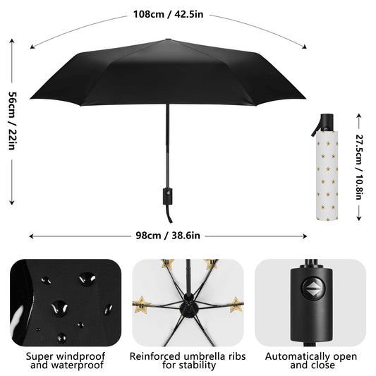 Fully Auto Open & Close Umbrella Printing Inside