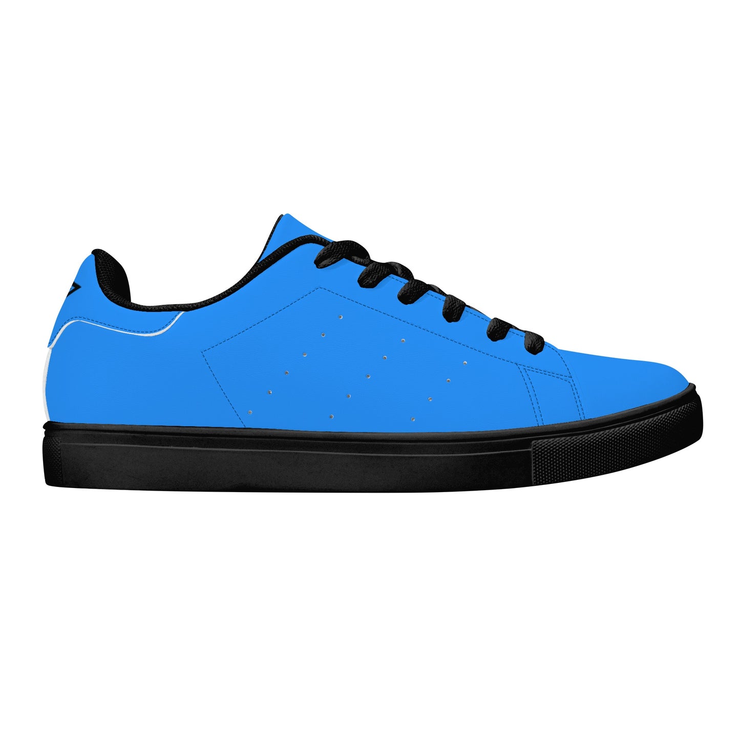 Unisex Low Top Breathable Leather Sneakers-One Piece Template