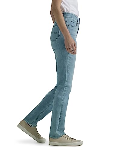 Lee Women's Ultra Lux Comfort with Flex Motion Straight Leg Jean Royal