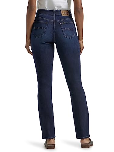 Lee Women's Ultra Lux Comfort with Flex Motion Straight Leg Jean Royal