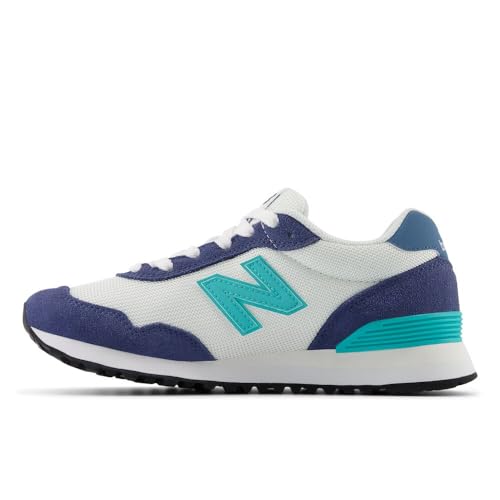 New Balance Women's 515 V3 Sneaker, Blue Laguna/Water Cress/White, 9