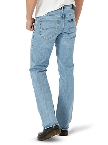 Lee Men's Legendary Regular Boot Jean, Pepper Stone