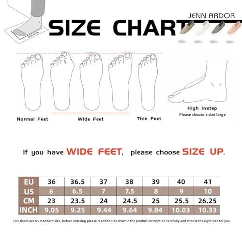 JENN ARDOR Women's Slip On Sneakers Fashion Flats Shoes Comfortable Casual Shoes for Walking