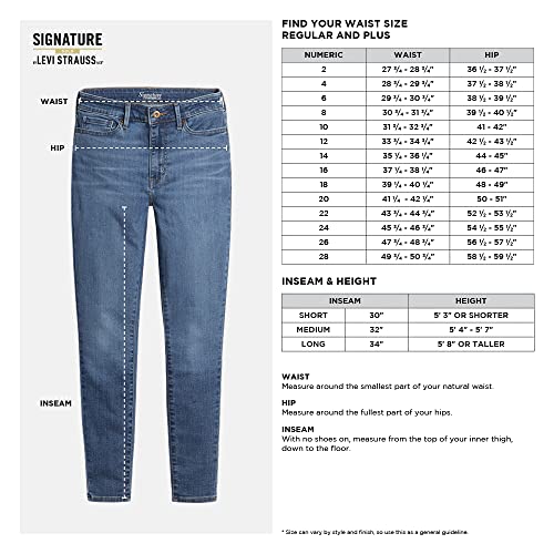 Women's Modern Skinny Jeans (Standard and Plus)