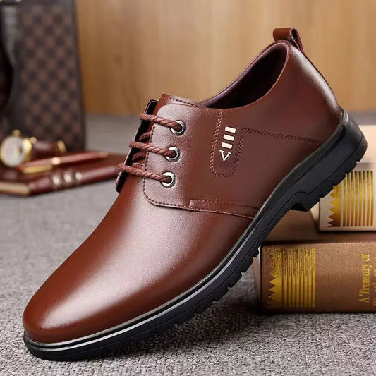 Thick-soled Laced Up Shoes